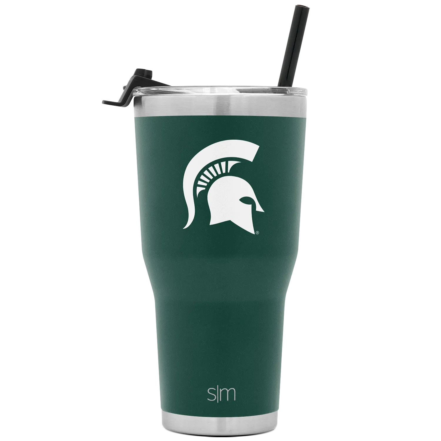 Collegiate Cruiser Tumbler with Flip Lid and Straw